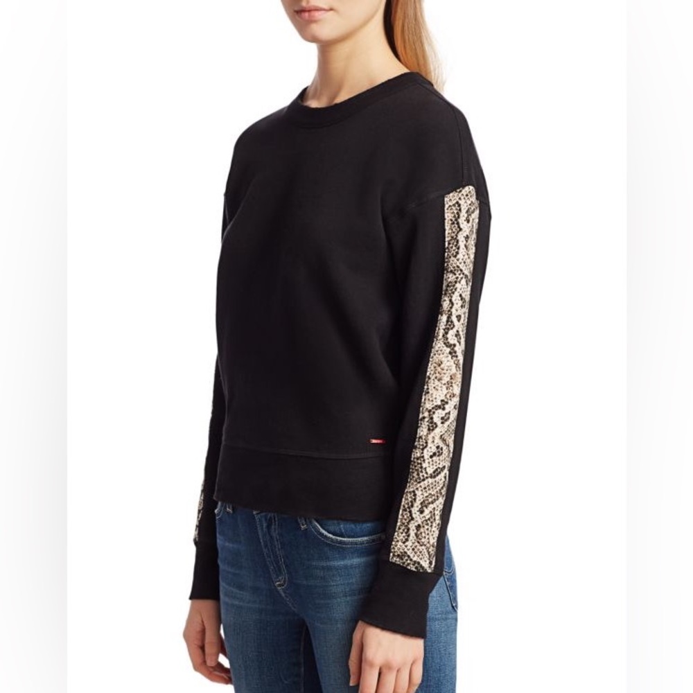 n:Philanthropy Python Snake Crewneck Sweatshirt Size Medium - Picture 5 of 6